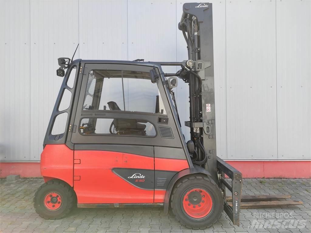 Linde E50HL-01/600-388 Električni viljuškari