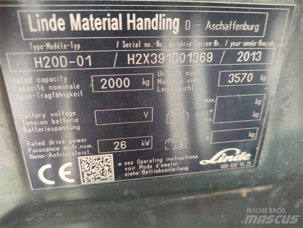 Linde H20D-01-391 Dizelski viljuškari