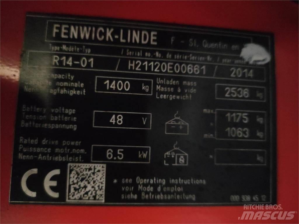 Linde R14-01-1120 Viljuškari sa pomičnim stupom