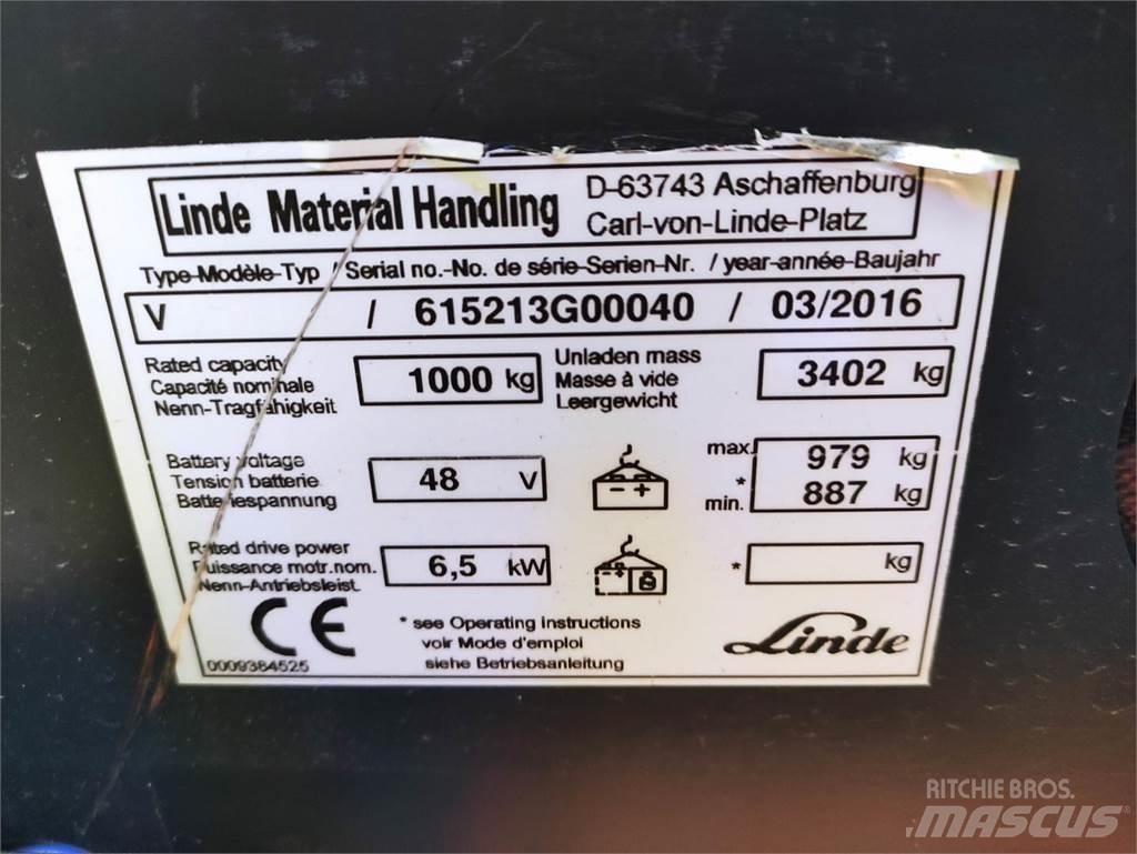 Linde V12 Visoko dizajući komisioni viljuškar