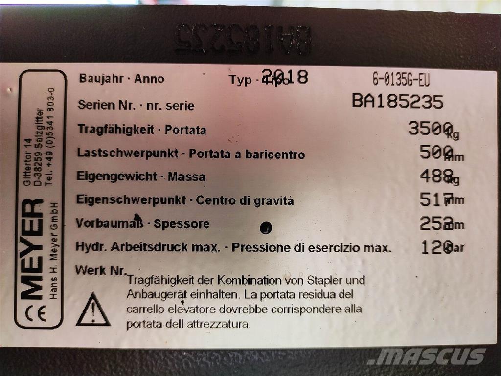 Meyer 6-0135G-EU Pritege za bale