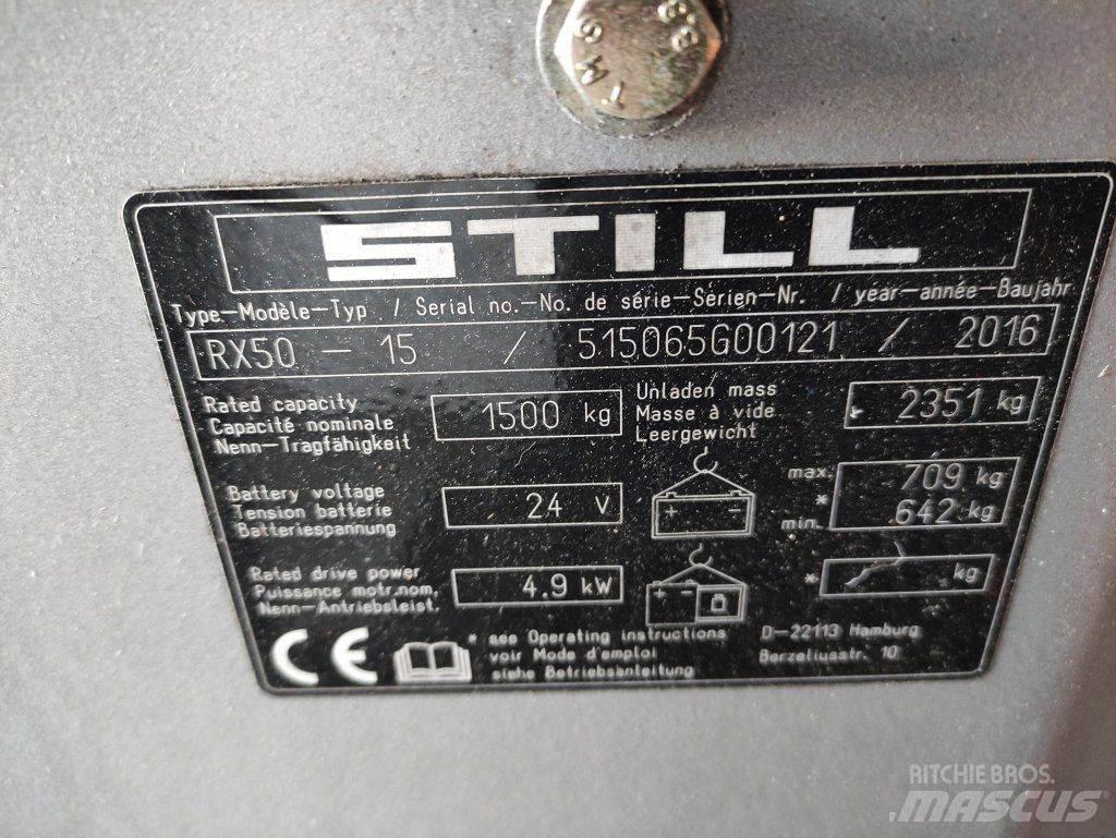 Still RX50-15 Električni viljuškari