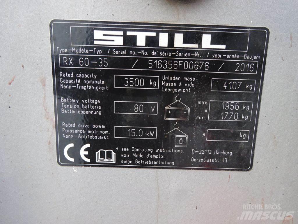Still RX60-35 Električni viljuškari