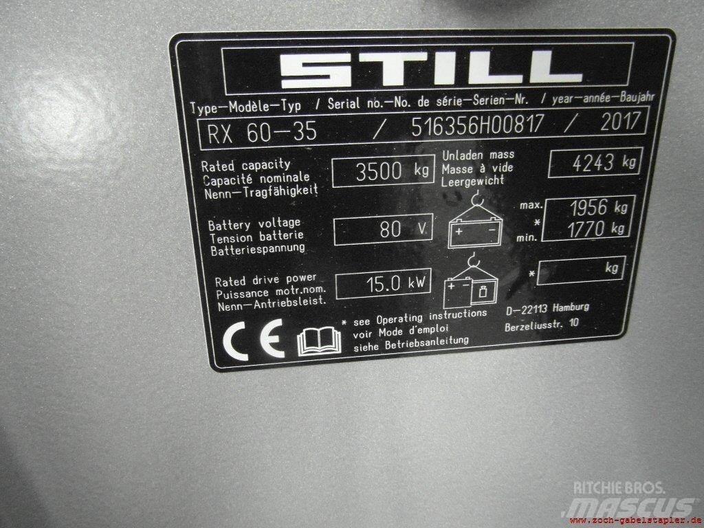 Still RX60-35 Električni viljuškari