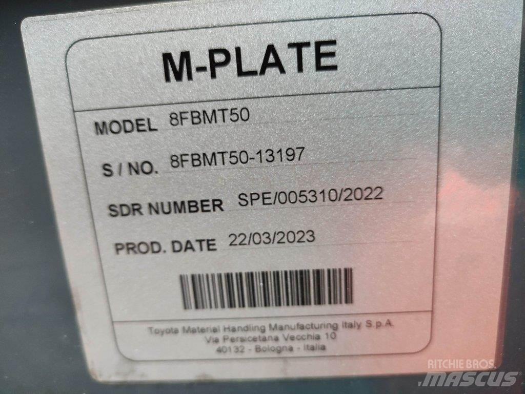 Toyota 8FBMT50 Električni viljuškari