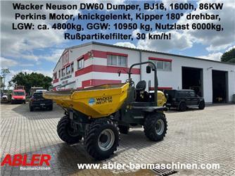 Wacker Neuson DW 60 Dumper 180° Kipper knickgelenkt 30 km/h