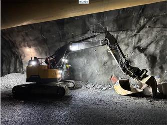 Volvo ECR235EL Tracked excavator w/ Rototilt, GPS, Oilqu