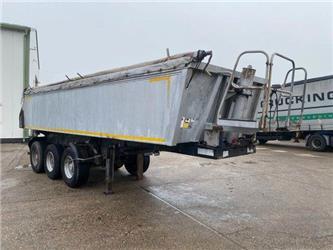 Kögel onesided kipper 20m3 ALU BODY, vin 164