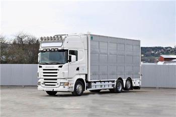 Scania R 500 TIERTRANSPORTWAGEN 7,10m / 4STOCK