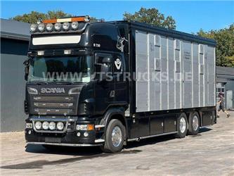Scania R730 V8 6x2 2.Stock Stehmann + Hubdach, Vollluft