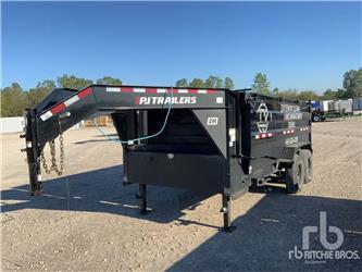 PJ 24 ft Gooseneck Dump