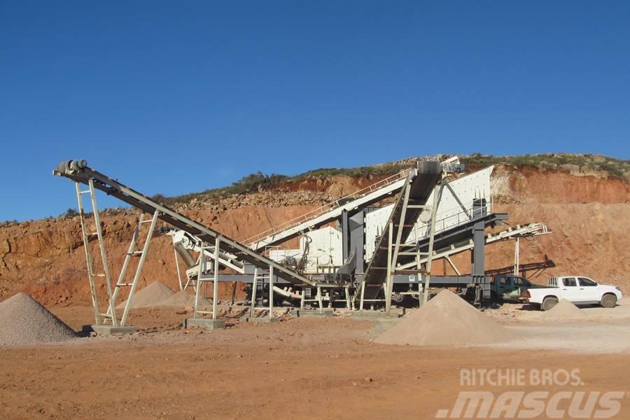 Liming NK100E Mobile Primary Jaw Crusher Mobilne drobilice