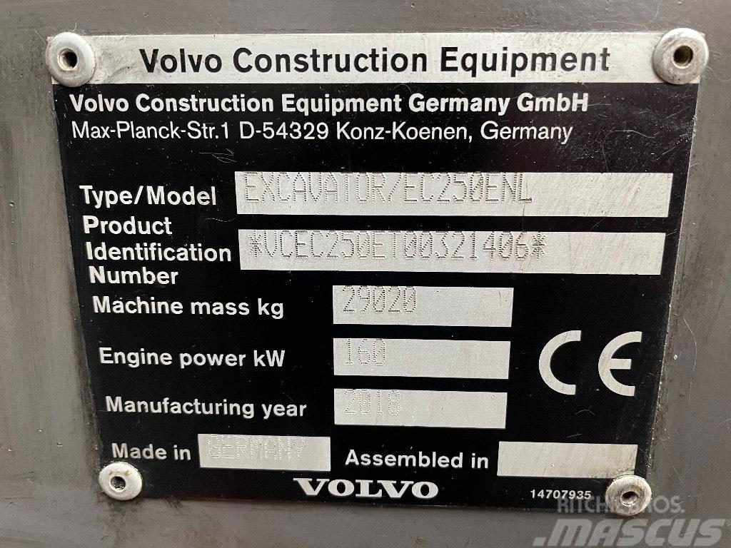 Volvo EC 250ENL Final drive Excavator for parts Šasija i vešenje