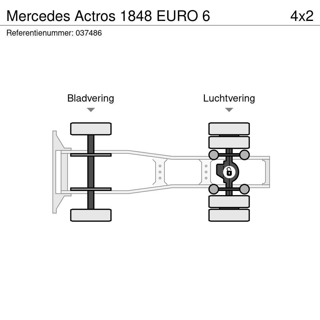 Mercedes-Benz Actros 1848 EURO 6 Tegljači