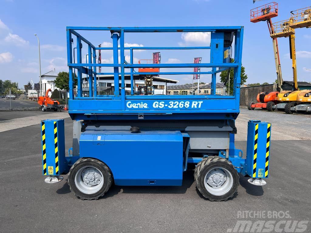Genie GS3268 RT diesel 4x4 12m (1480) Makazaste platforme
