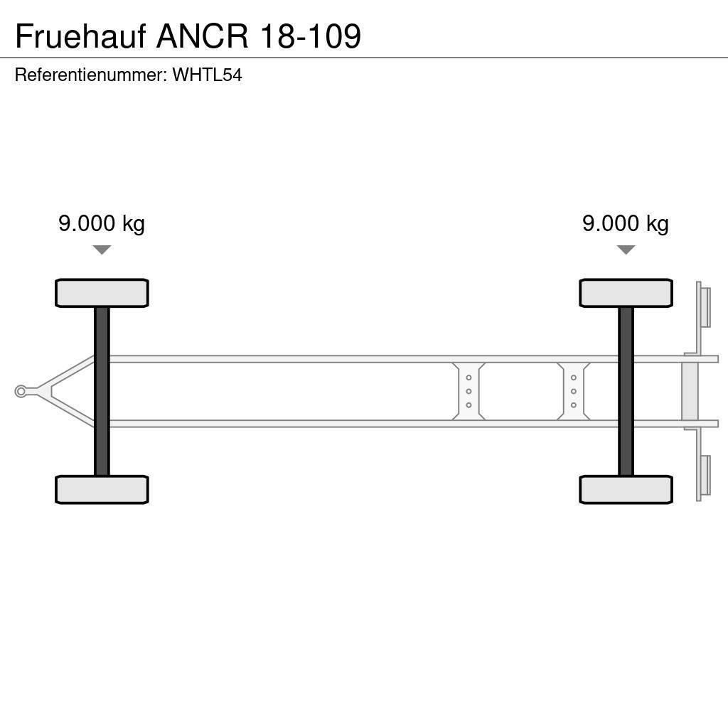 Fruehauf ANCR 18-109 Prikolice sa voznim postoljem