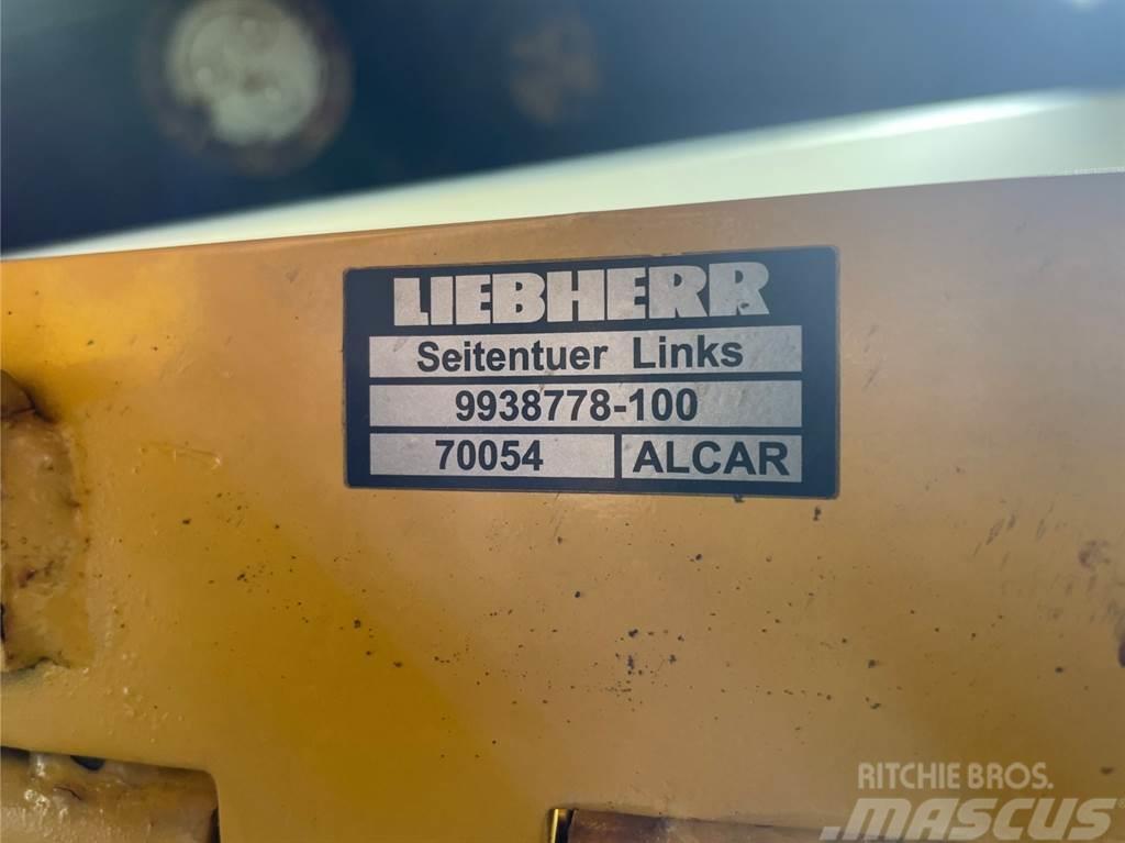 Liebherr A924B-9938778-Hood/Seitentuer links/Kap Šasija i vešenje