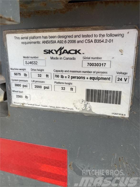 SkyJack SJ III 4632 Makazaste platforme