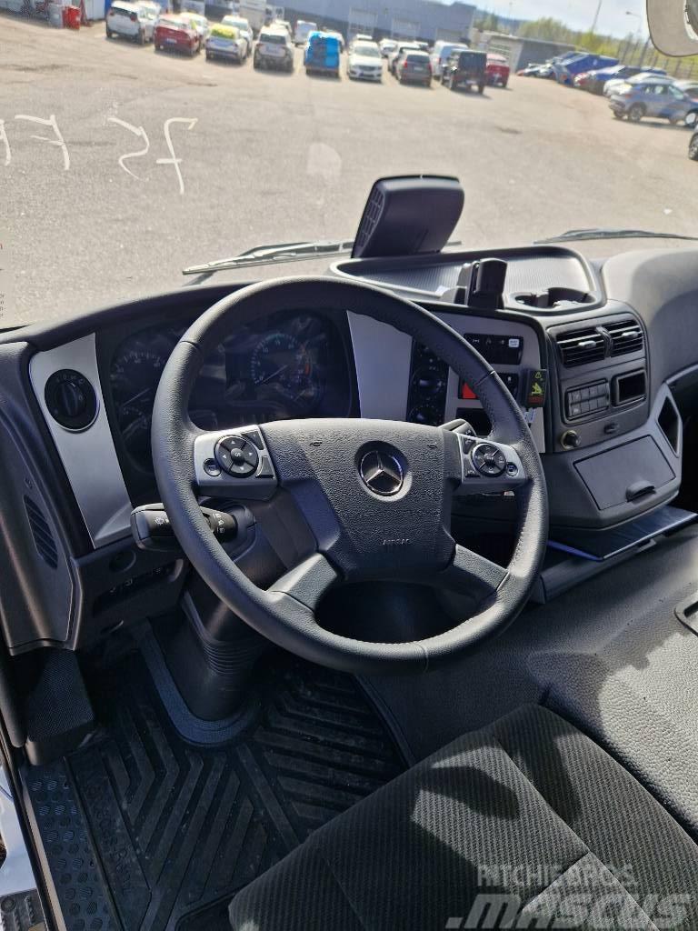 Mercedes-Benz Atego 1630 Kran/Fastflak Brädgårdsbil Kamioni sa kranom