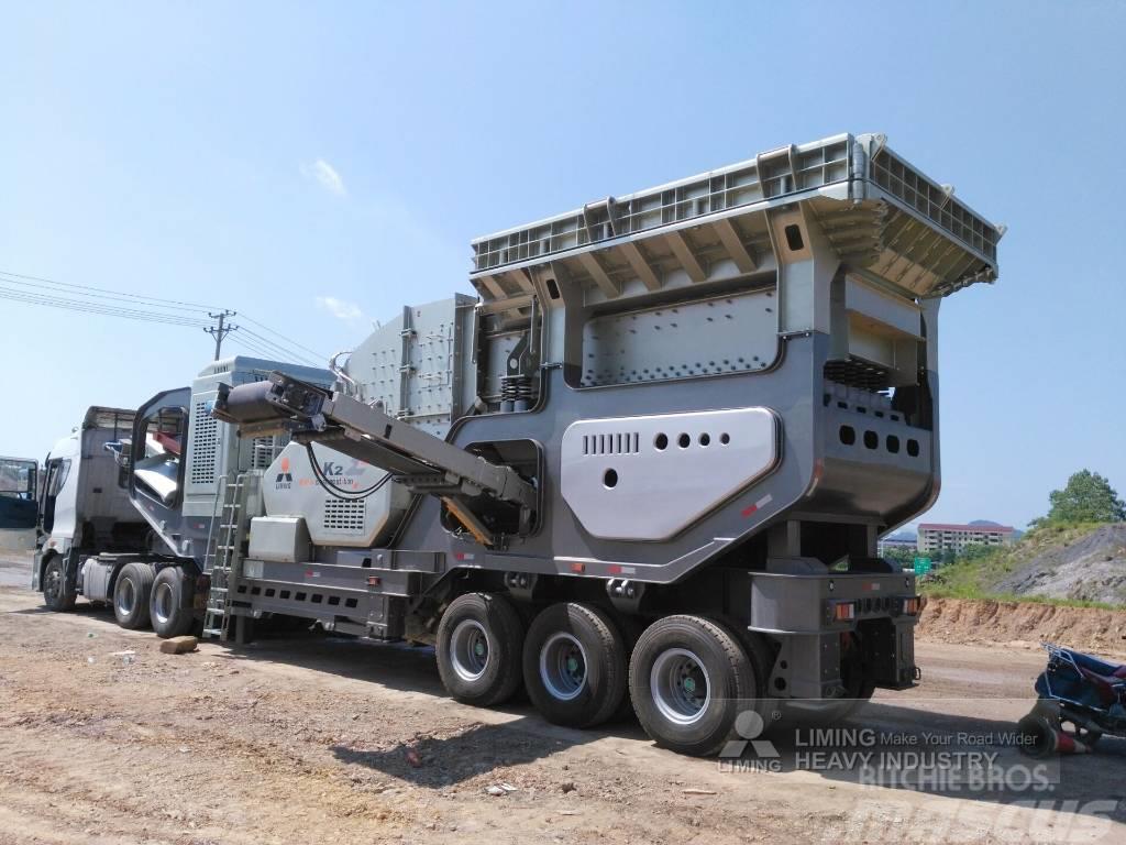 Liming Y3S23G93E46Y55B Portable Mobile Jaw&Cone Crusher Mobilne drobilice