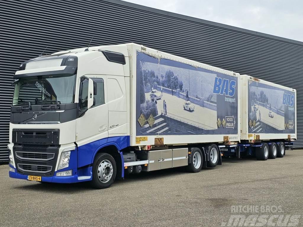 Volvo FH 420 6x2 / COMBI / BDF / BOX / GROENEWEGEN TRAIL Kamioni za podizanje kablova