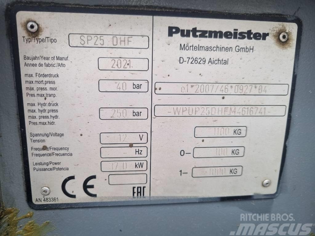 Putzmeister SP 25 DHF Fließestrichpumpe Estrih pumpe