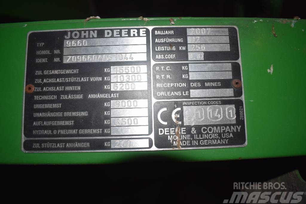 John Deere WTS 9660 i 4WD Kombajni