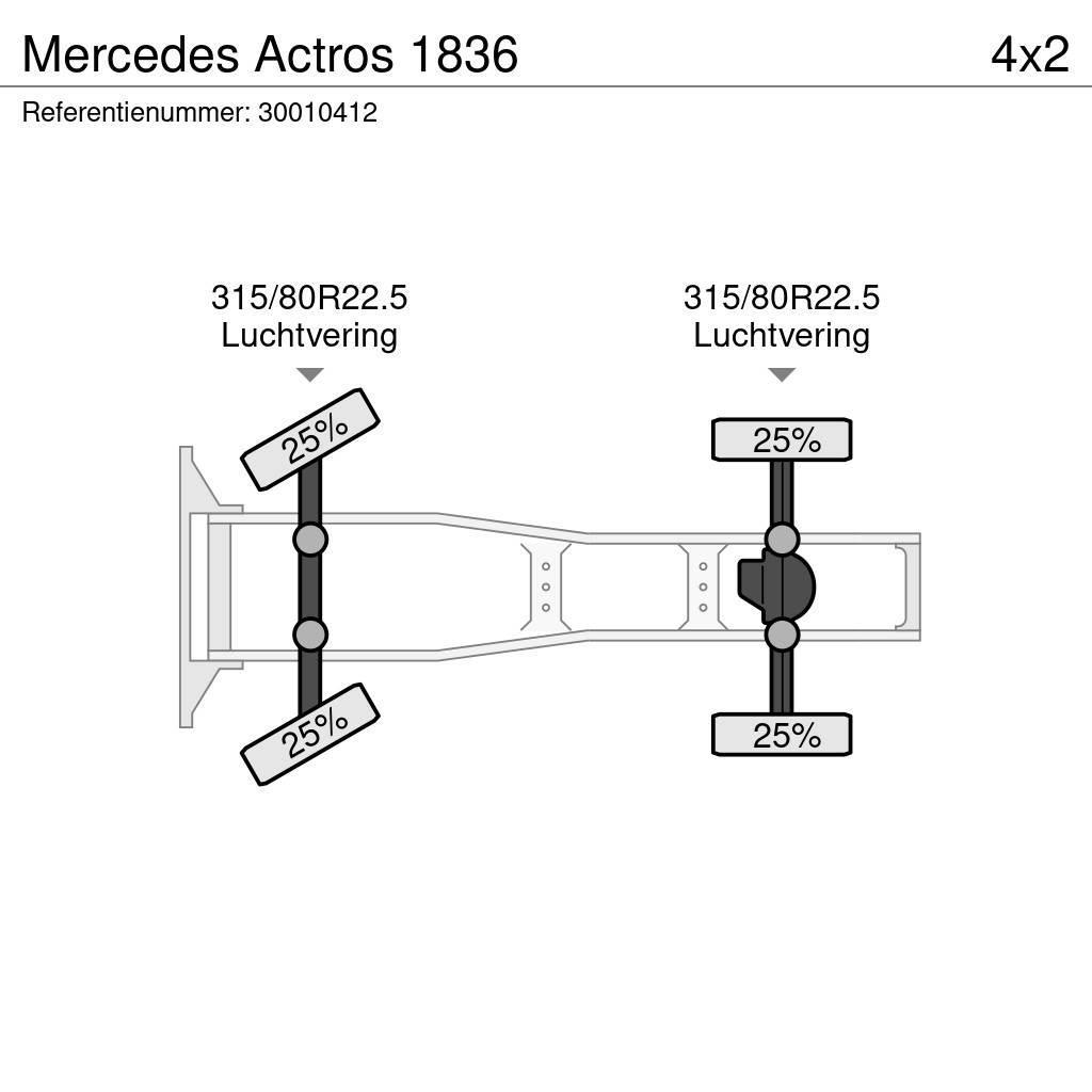 Mercedes-Benz Actros 1836 Tegljači