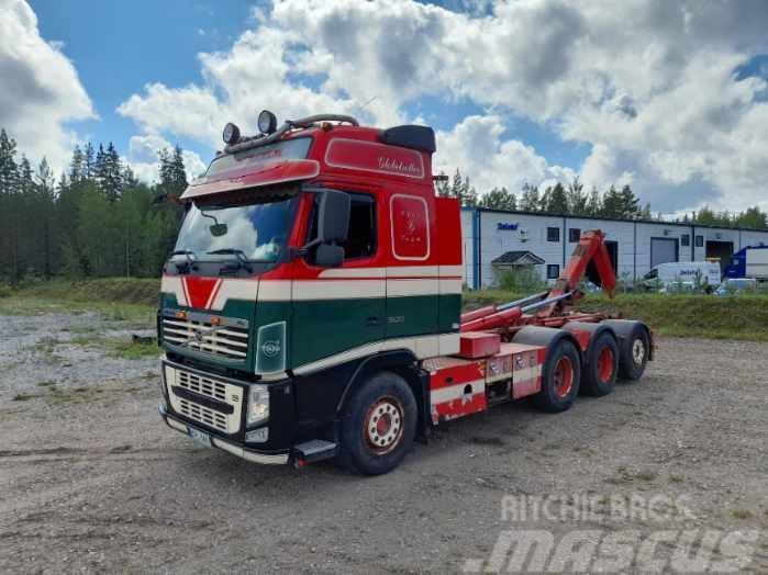 Volvo FH 12 500 Rol kiper kamioni sa kukom za podizanje tereta