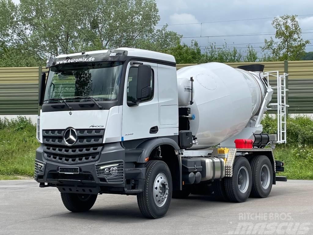 Mercedes-Benz 3348 6X4 Arcos 5 EuromixMTP EM 9 R Kamioni mešalice za beton