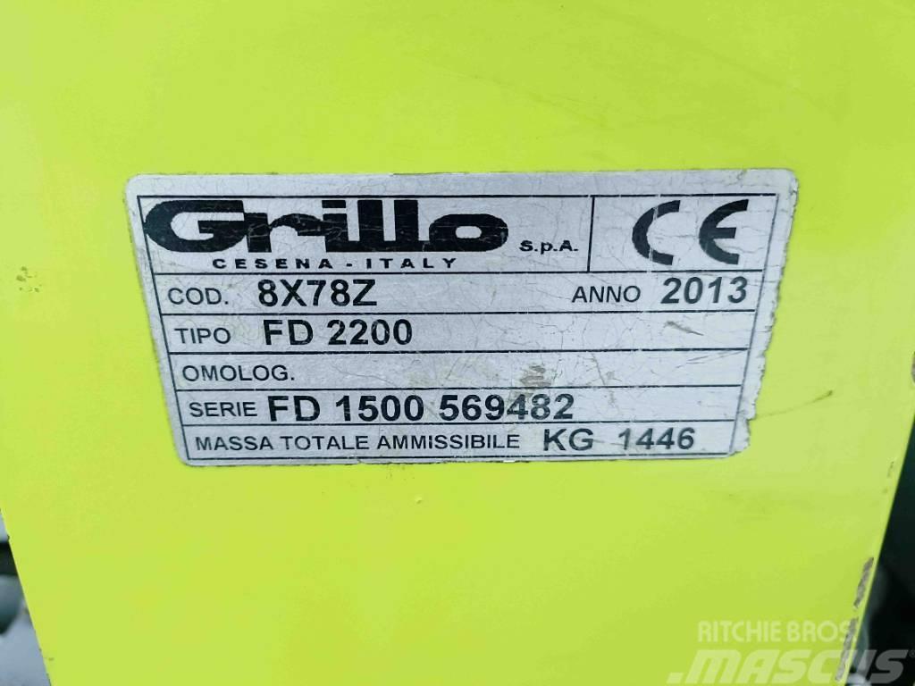 Grillo FD2200 Traktorske kosilice