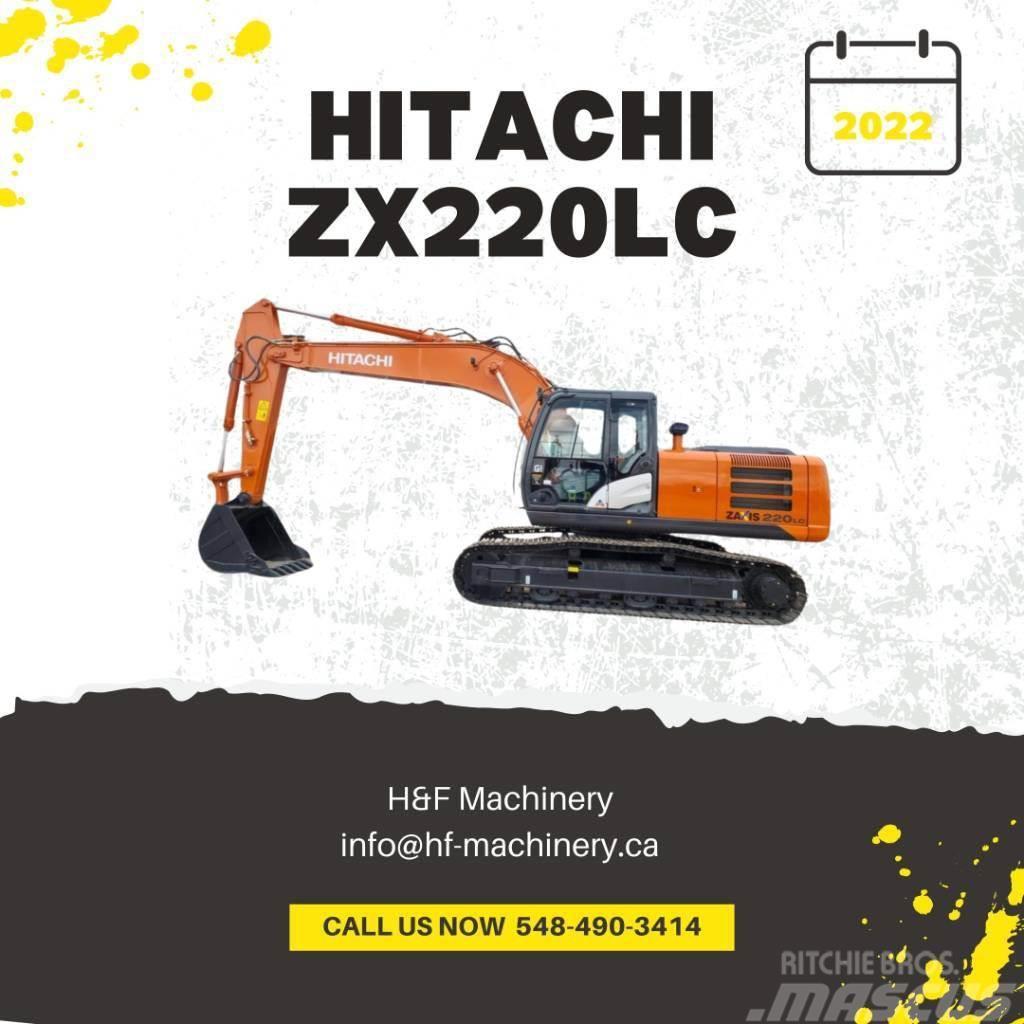 Hitachi ZX220LC-GI Bageri guseničari