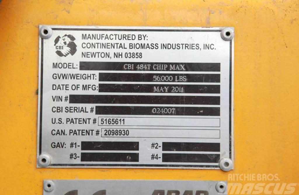 CBI Chipmax 484VR Drobilice drva / čiperi