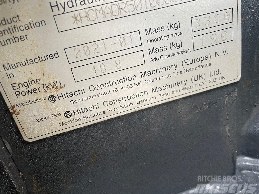 Hitachi ZX 33 U Mini bageri < 7t