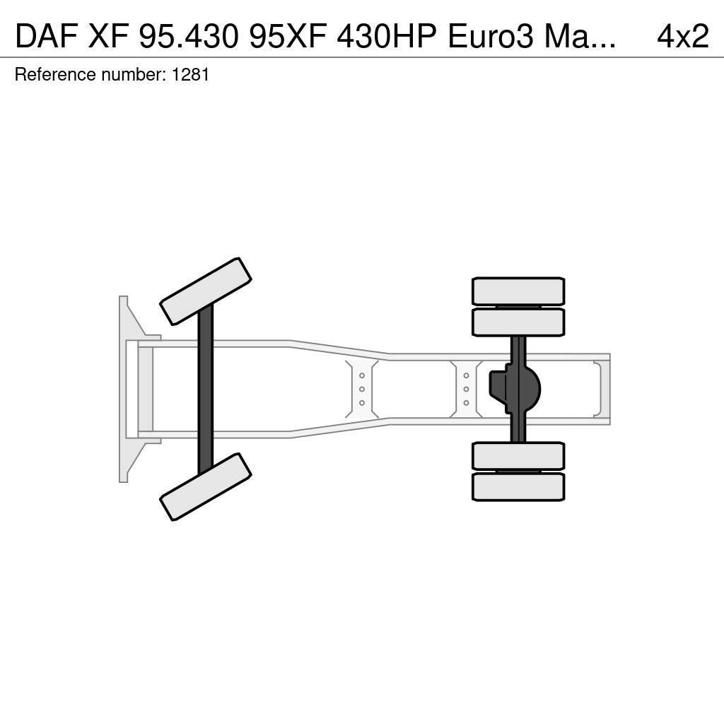 DAF XF 95.430 95XF 430HP Euro3 Manuel Gearbox Hydrauli Tegljači