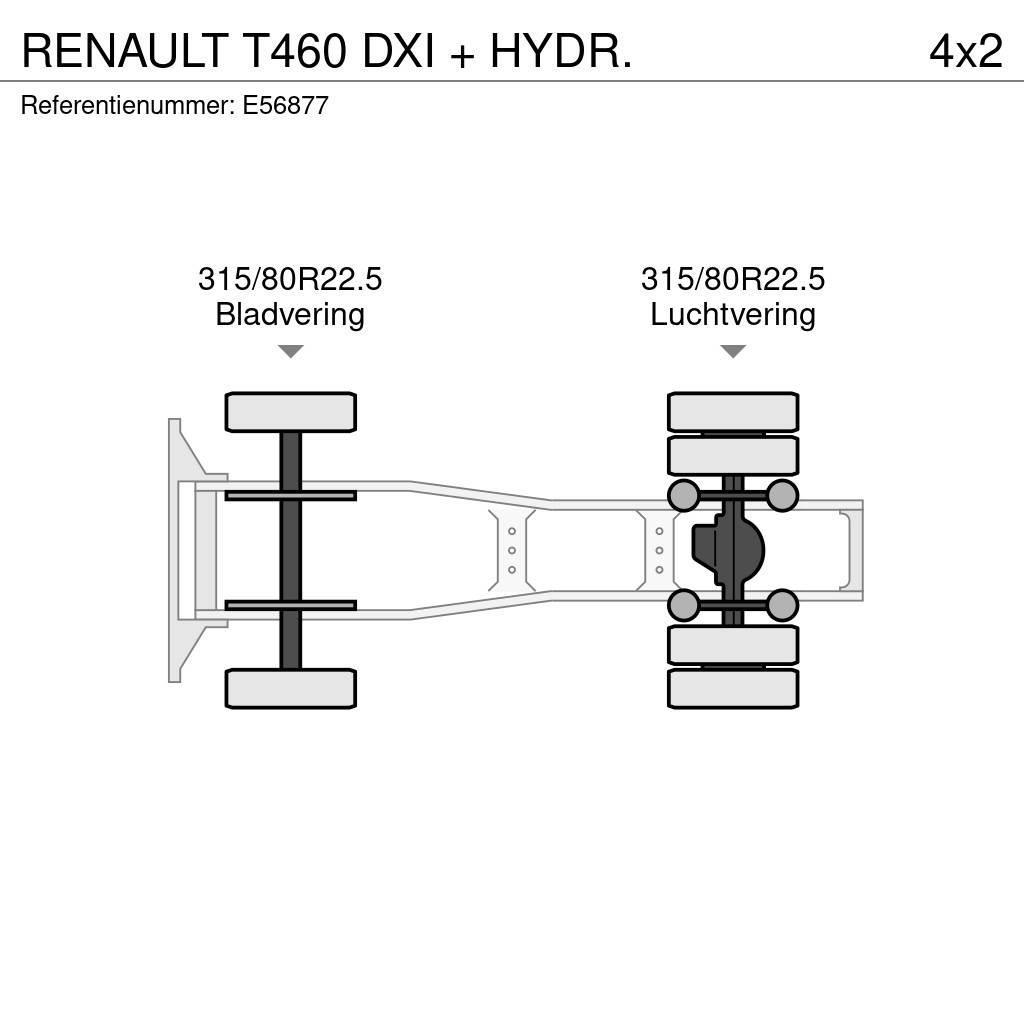 Renault T460 DXI + HYDR. Tegljači