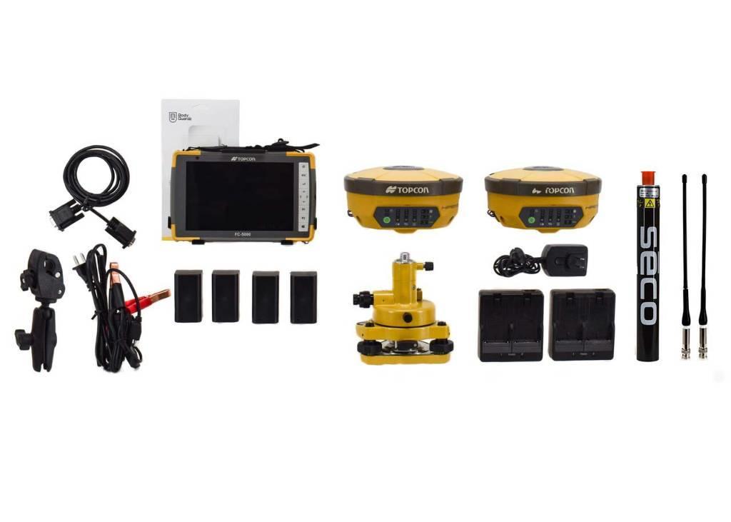 Topcon Dual Hiper V UHF II GPS Kit w/ FC-5000 & Pocket-3D Ostale komponente za građevinarstvo