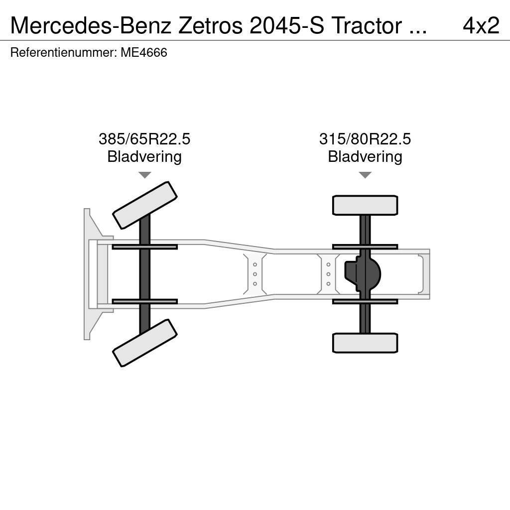 Mercedes-Benz Zetros 2045-S Tractor Head Tegljači