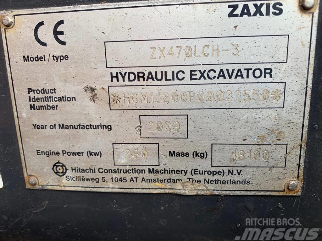  zaxis ZX470LCH-3 Bageri guseničari