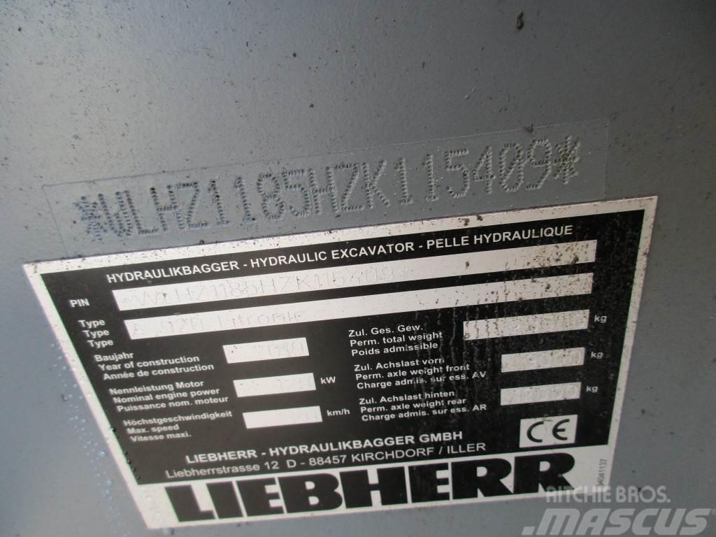 Liebherr A 920 Litronic Bageri točkaši