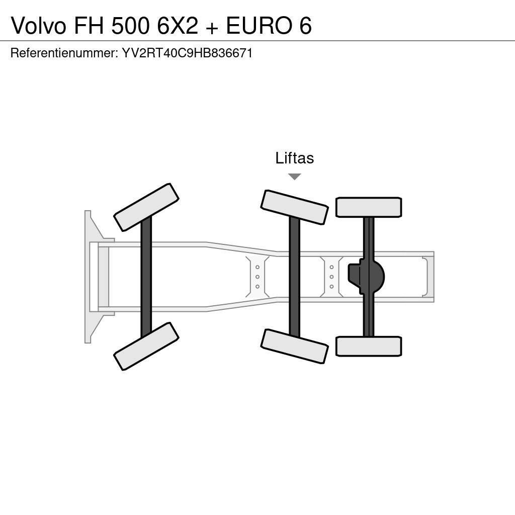 Volvo FH 500 6X2 + EURO 6 Tegljači