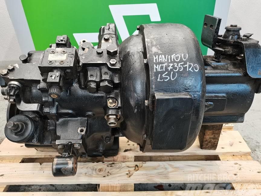Manitou MLT 730 {15930  COM-T4-2024} gearbox Transmission