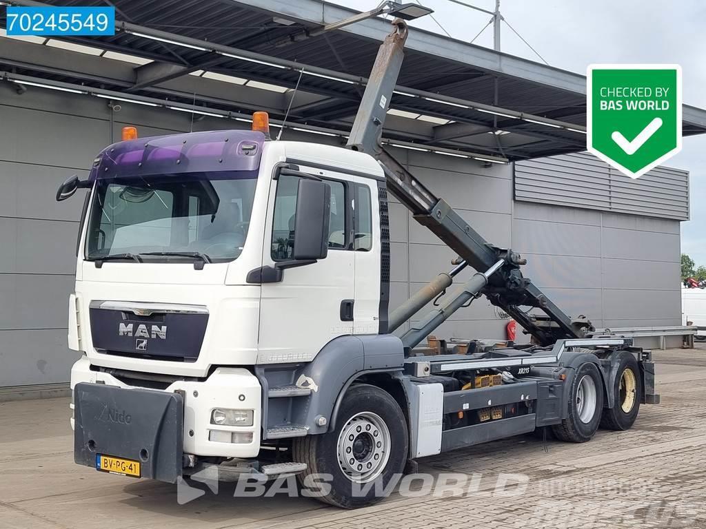 MAN TGS 28.360 6X2 NL-Truck Hiab XS21S61 Liftachse Eur Rol kiper kamioni sa kukom za podizanje tereta