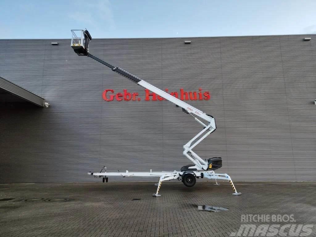 Dino 210XT Petrol + Electric! Trailer mounted aerial platforms