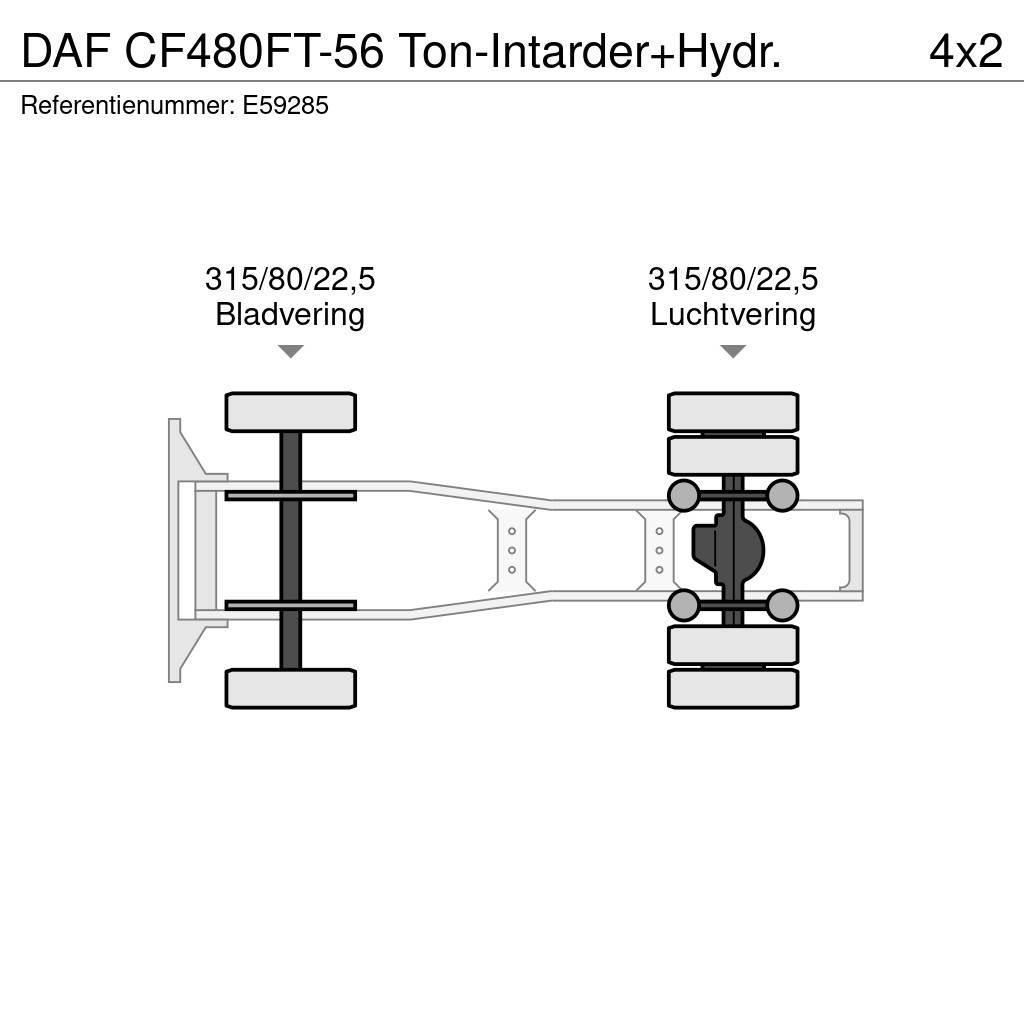 DAF CF480FT-56 Ton-Intarder+Hydr. Tegljači