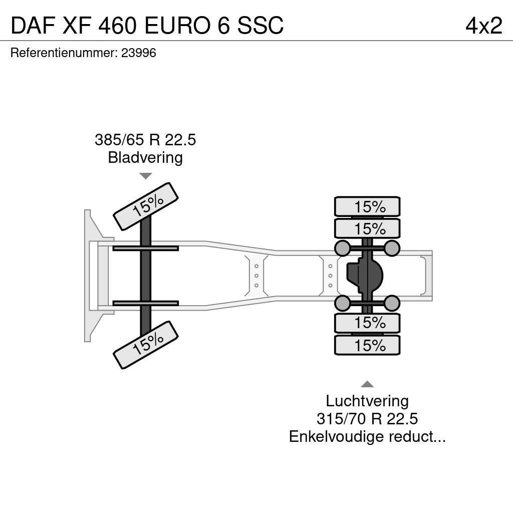 DAF XF 460 EURO 6 SSC Tegljači