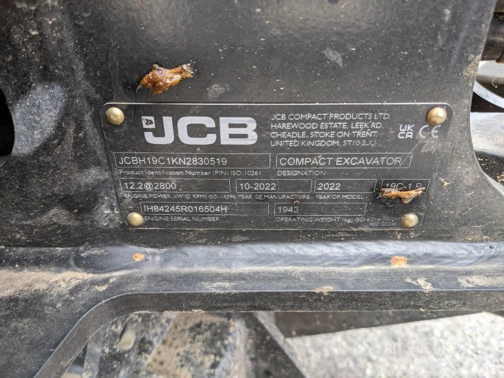 JCB 19C-1P Kompaktbagger / Minibagger Mini bageri < 7t