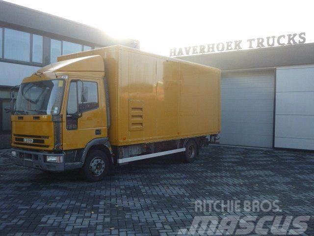 Iveco EuroCargo 120 EL 17 4X2 Closed box with taillift a Sanduk kamioni