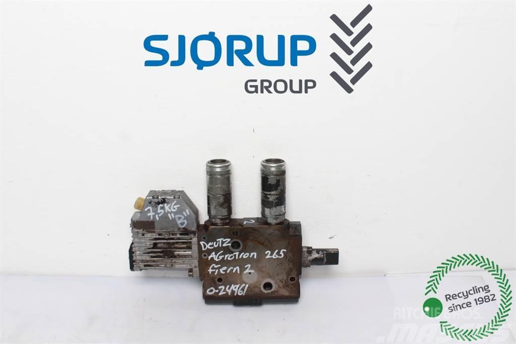 Deutz-Fahr Agrotron 265 Remote control valve Hidraulika