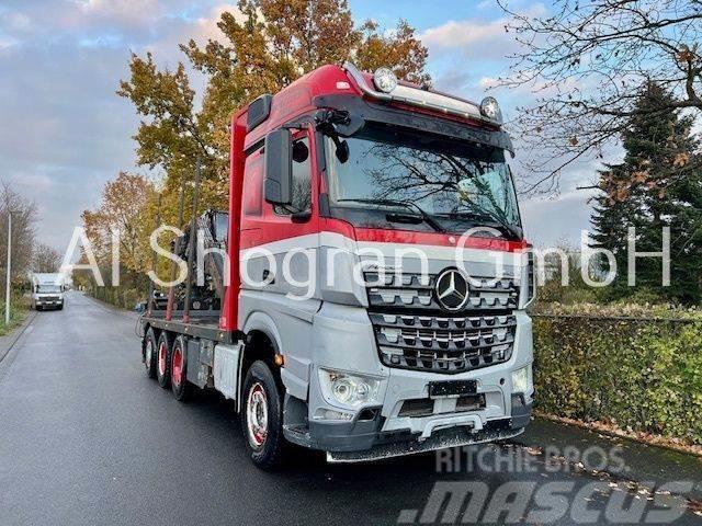 Mercedes-Benz Actros 3263 8x4 Jonsered Holztransporter/Retarder/ Kamioni za drva Šticari